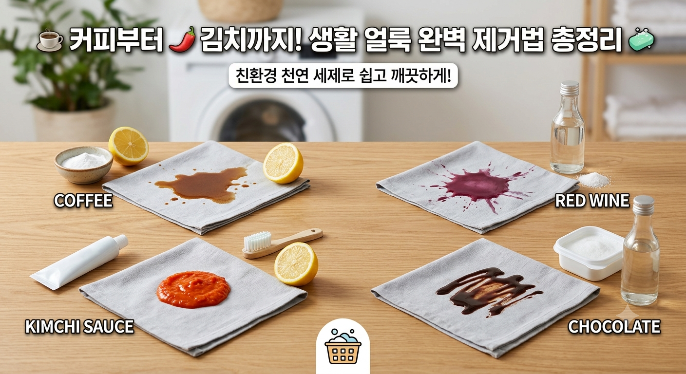 커피,김치 얼룩제거 썸네일